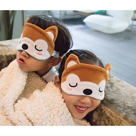 Travelmall Kid's Light-block Sleep Mask, Shiba Inu Edition - Image 3