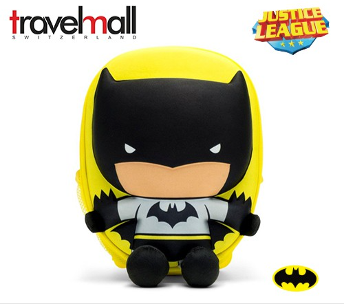 TravelMall Justice League Batman Kid’s Backpack, Poly Edition