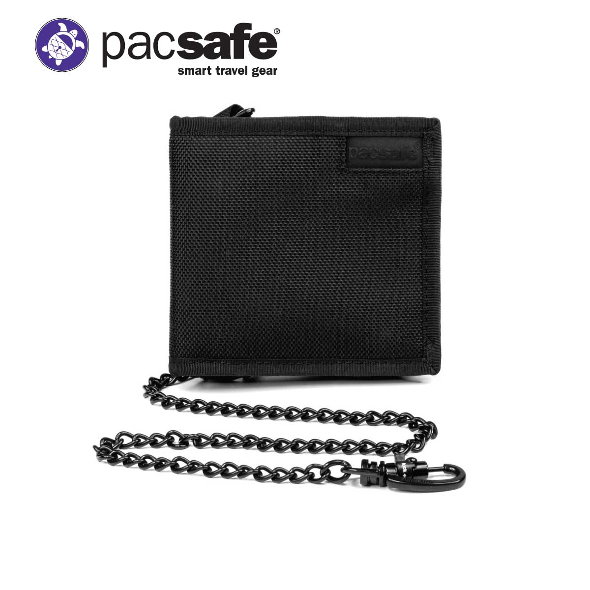Pacsafe RFIDSAFE Z100 RFID Blocking Bifold Wallet - Black