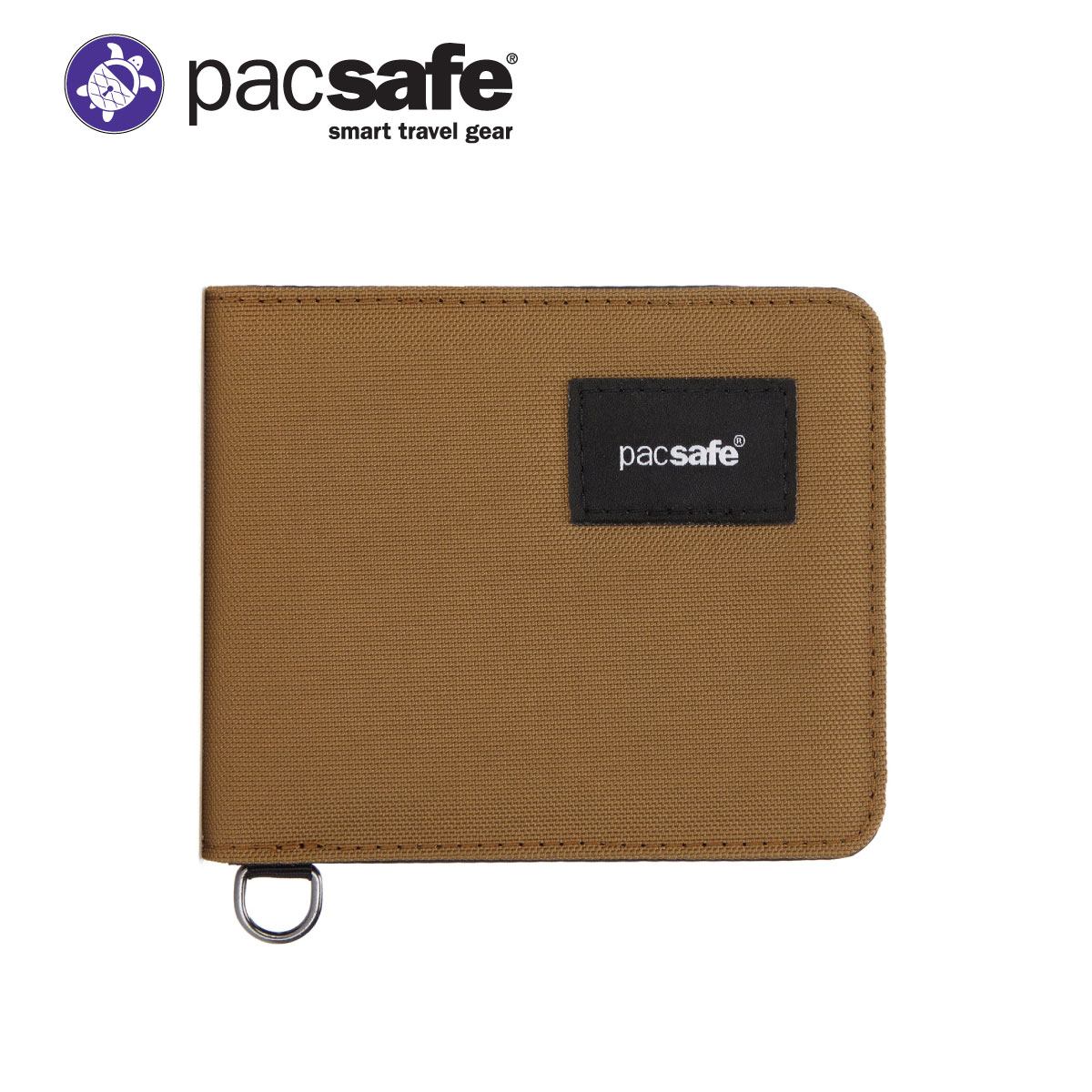 Pacsafe Rfidsafe RFID Blocking Bifold Wallet (Tan)