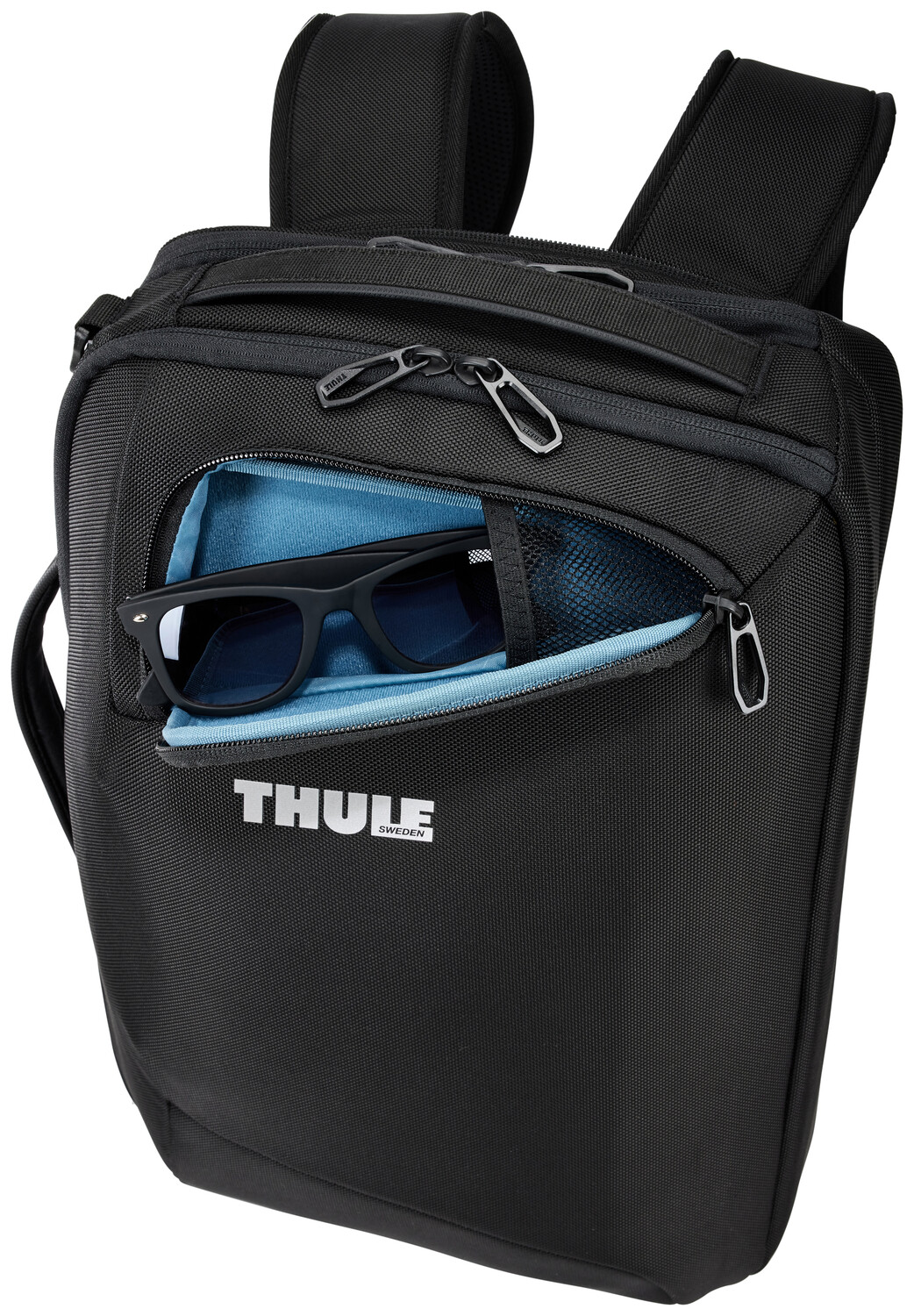 Thule Accent Convertible Laptop Backpack 17L - Black - Image 4