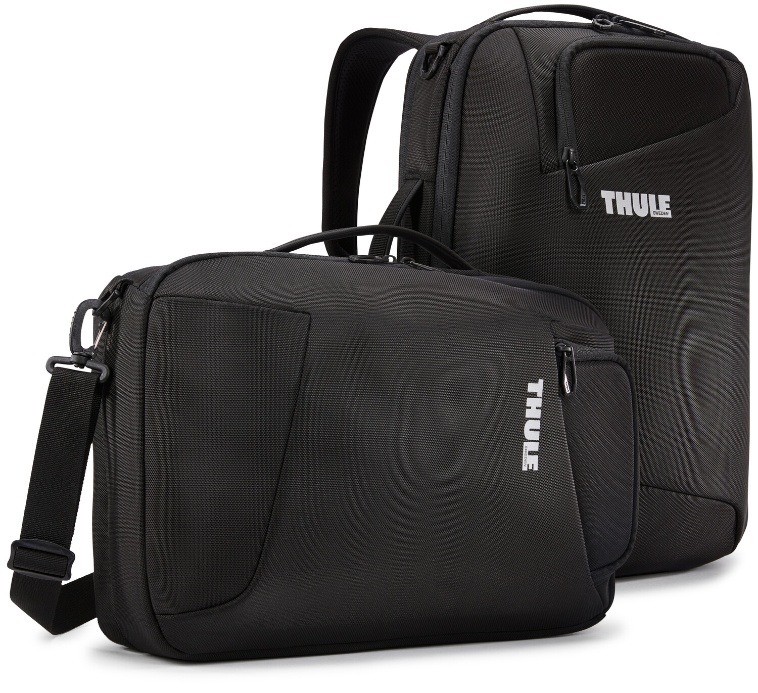 Thule Accent Convertible Laptop Backpack 17L - Black - Image 2